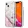 Guess GUHCP13SLGPEPI iPhone 13 mini 5,4" rózsaszín Peony folyékony csillogó kristályos keménytok