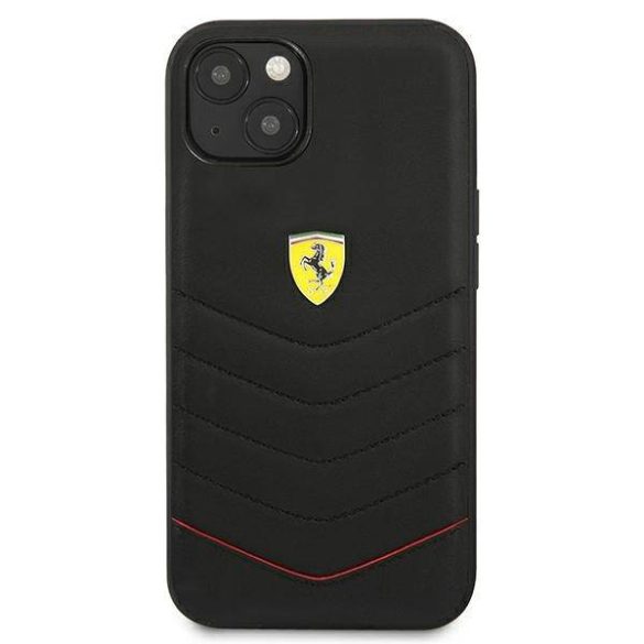 Ferrari FEHCP13SRQUK iPhone 13 mini 5,4" fekete Off Track steppelt keménytok