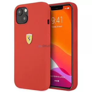Ferrari FESSIHCP13SRE iPhone 13 mini 5,4" piros szilikon keménytok