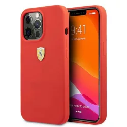   Ferrari FESSIHCP13XRE iPhone 13 Pro Max 6,7" piros szilikon keménytok