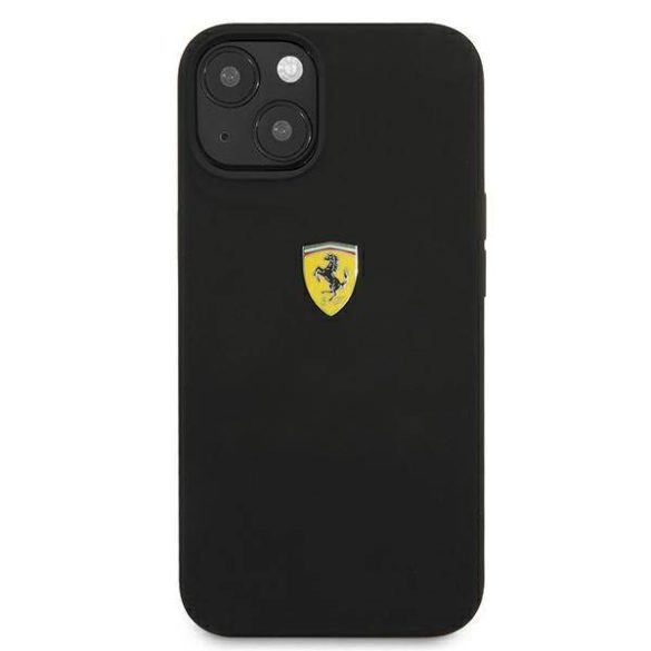 Ferrari FESSIHCP13SBK iPhone 13 mini 5,4" fekete szilikon keménytok