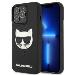   Karl Lagerfeld KLHCP13XCH3DBK keménytok iPhone 13 Pro Max - fekete