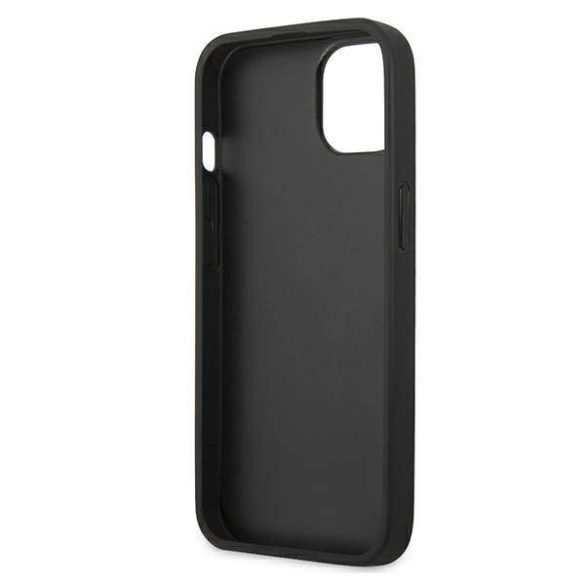 Karl Lagerfeld KLHCP13SPKMB iPhone 13 mini 5,4" kék bőr keménytok ikonikus fém Karl Lagerfeld fej