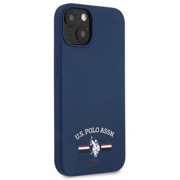 US Polo USHCP13SSFGV iPhone 13 mini 5,4" kék Silicone Collection tok