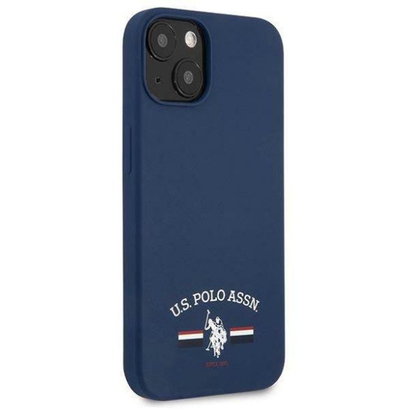 US Polo USHCP13MSFGV iPhone 13 / 14 / 15 6.1" Tengerészkék Szilikon kollekció tok