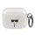Karl Lagerfeld KLA3UKHGS AirPods 3 ezüst csillogós tok Karl Lagerfeld fej