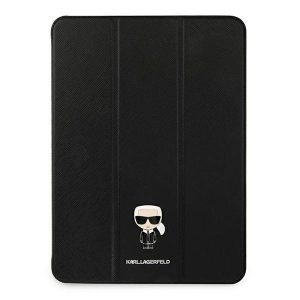 Karl Lagerfeld KLFC11OKMK iPad 11" Pro 2021 könyvtok fekete Saffiano Karl Iconic