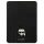 Karl Lagerfeld KLFC11OKHK iPad 11" Pro 2021 könyvtok fekete Saffiano Karl Head