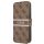 Guess GUBKP13L4GDBR iPhone 13 Pro / 13 6,1" barna 4G csíkos könyvtok Guess GUBKP13L4GDBR iPhone 13 Pro / 13 6,1" barna 4G csíkos könyvtok