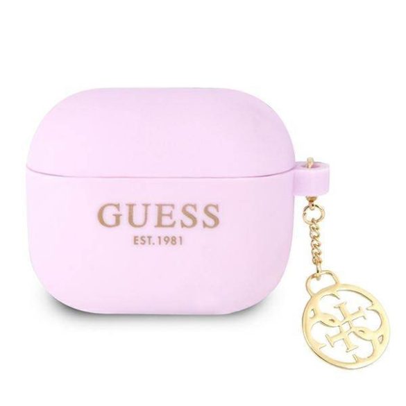 Guess GUA3LSC4EU AirPods 3 lila Charm 4G Collection tok