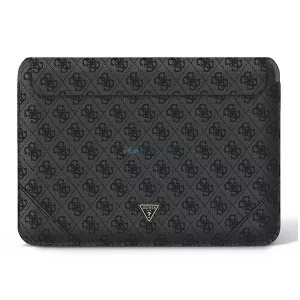 Guess Laptop táska GUCS16P4TK 16" fekete 4G Uptown háromszög logó