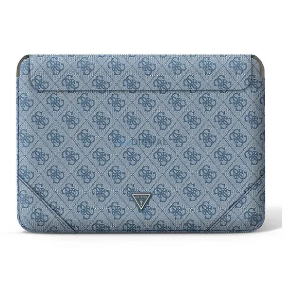 Guess Laptop táska GUCS16P4TB 16" kék 4G Uptown háromszög logó