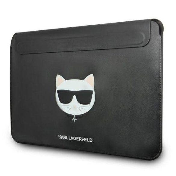 Karl Lagerfeld Notebook/Tablet táska KLCS16CHBK 16"-os fekete Choupette fej táska