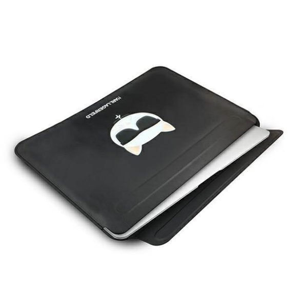 Karl Lagerfeld Notebook/Tablet táska KLCS16CHBK 16"-os fekete Choupette fej táska