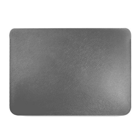 Karl Lagerfeld Notebook/Tablet táska KLCS16PISFG 16" ezüst Saffiano ikonikus Karl táska
