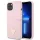 Guess GUHCP13SSLTGU iPhone 13 mini 5,4" lila szilikon keménytok háromszög logóval