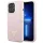 Guess GUHCP13XSLTGU iPhone 13 Pro Max 6,7" lila szilikon keménytok háromszög logós
