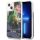 Guess GUHCP13MLFLSB iPhone 13 6.1" kék keménytok Flower Liquid Glitter Guess GUHCP13MLFLSB iPhone 13 6.1" kék keménytok Flower Liquid Glitter