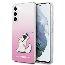   Karl Lagerfeld KLHCS22MCFNRCPI S22+ S906 keménytok rózsaszín Choupette Eat tok