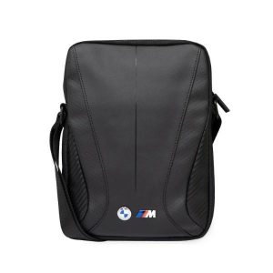 Táska BMW BMTB10SPCTFK Tablet 10" fekete Carbon&Bőr