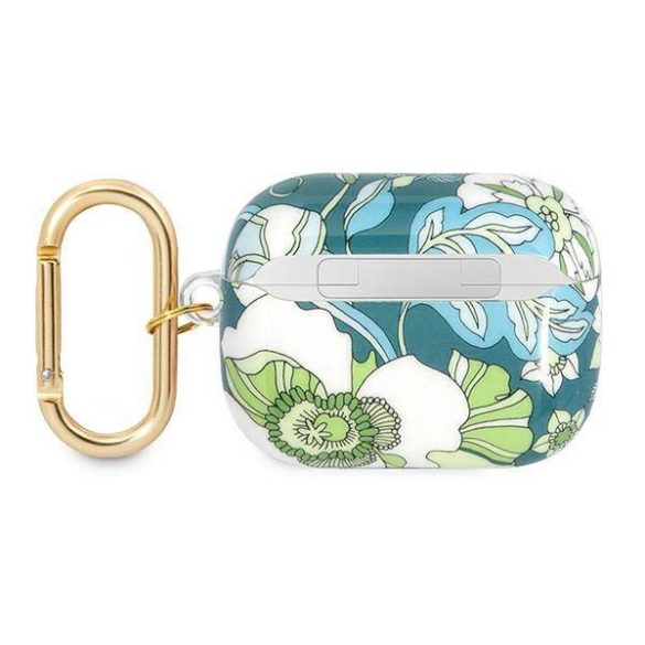 Guess GUAPHHHFLN AirPods Pro zöld Flower Strap Collection tok