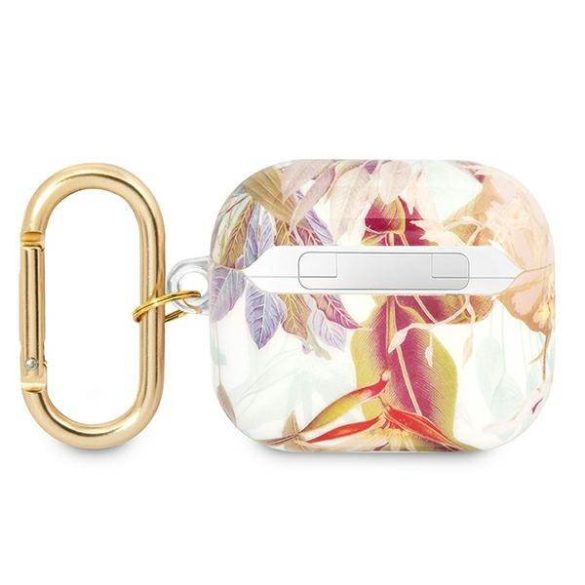 Guess GUA3HHFLU AirPods 3 lila Flower Strap Collection tok