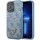 Guess GUHCP13LP4TPB iPhone 13 Pro / 13 6,1" kék 4G háromszög logó Cardslot keménytok