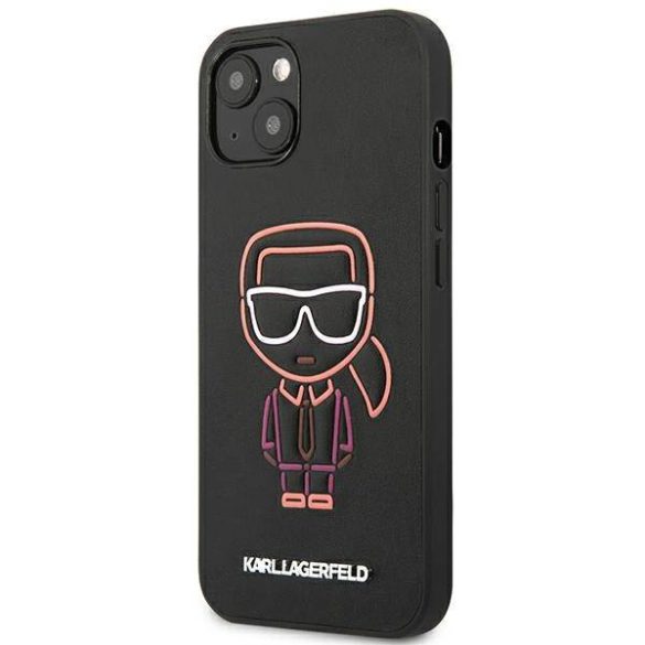 Karl Lagerfeld KLHCP13STUOK iPhone 13 mini 5,4" többszínű keménytok Karl ikonikus Outline