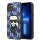 Karl Lagerfeld KLHCP13SPMNIKBL iPhone 13 mini 5,4" keménytok kék Monogram ikonikus Patch tok