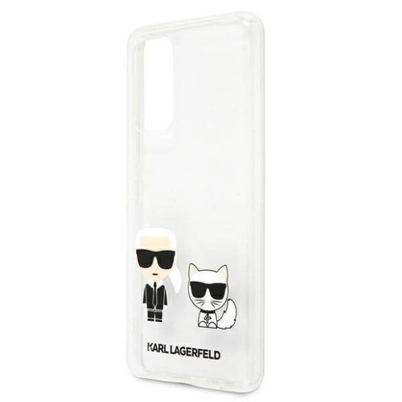 Karl Lagerfeld KLHCA53CKTR A53 5G A536 keménytok átlátszó Karl & Choupette