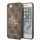 Guess GUHCI84GMGBR iPhone 7/8/SE 2020/2022 barna 4G nagy fém logós keménytok