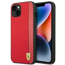   Ferrari FEHCP14SAXRE iPhone 14 6.1" piros keménytok Carbon