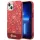 Guess GUHCP14MHGBNHR iPhone 14 Plus 6.7" piros keménytok Bandana paisley