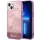 Guess GUHCP14MHGGJGHP iPhone 14 Plus 6.7" rózsaszín keménytok Jungle kollekció