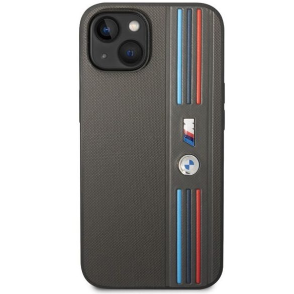 Etui BMW BMHCP14M22PPMA iPhone 14 Plus / 15 Plus 6,7" szürke Tricolor M kollekció tok