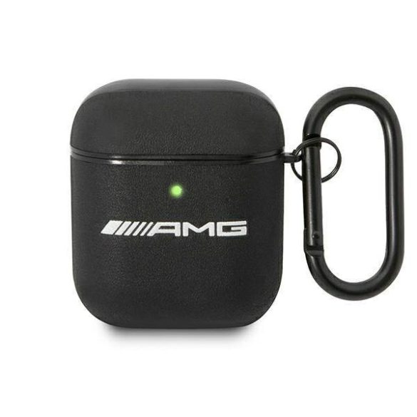 AMG AMA2SLWK AirPods fekete bőrtok