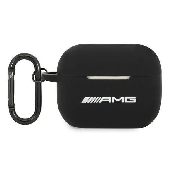 AMG AMAPRBK AirPods Pro fekete szilikon Big Logo tok