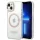 Guess GUHMP14MHTRMD iPhone 14 Plus 6.7" arany keménytok fém kontúr Magsafe