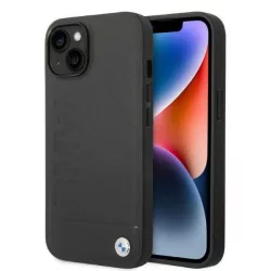   Etui BMW BMHMP14SSLLBK iPhone 14 6.1" fekete keménytok Signature Collection Logó Magsafe