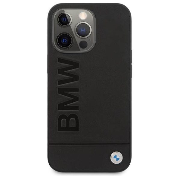 BMW BMHMP14LSLLBK iPhone 14 Pro 6,1" fekete Signature Logo szilikon Magsafe keménytok