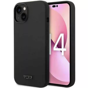 Tumi TUHCP14SSK Liquid Silicone tok iPhone 13/14 - fekete