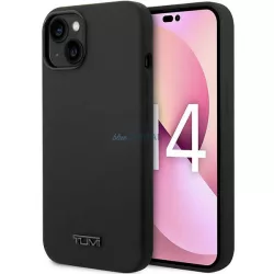   Tumi TUHCP14MSK iPhone 14 Plus / 15 Plus 6,7 hüvelykes fekete keménytok, folyékony szilikonból