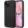 Tumi TUHCP14MSK iPhone 14 Plus / 15 Plus 6,7 hüvelykes fekete keménytok, folyékony szilikonból