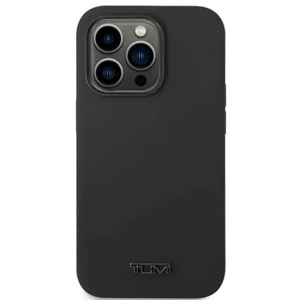Tumi TUHCP14LSK Liquid Silicone tok iPhone 14 Pro - fekete