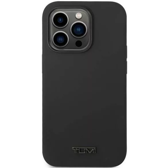 Tumi TUHCP14XSK Liquid Silicone tok iPhone 14 Pro Max - fekete