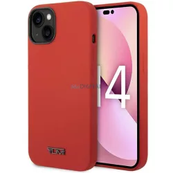   Tumi TUHCP14MSR iPhone 14 Plus / 15 Plus 6,7 hüvelykes piros keménytok, folyékony szilikonból