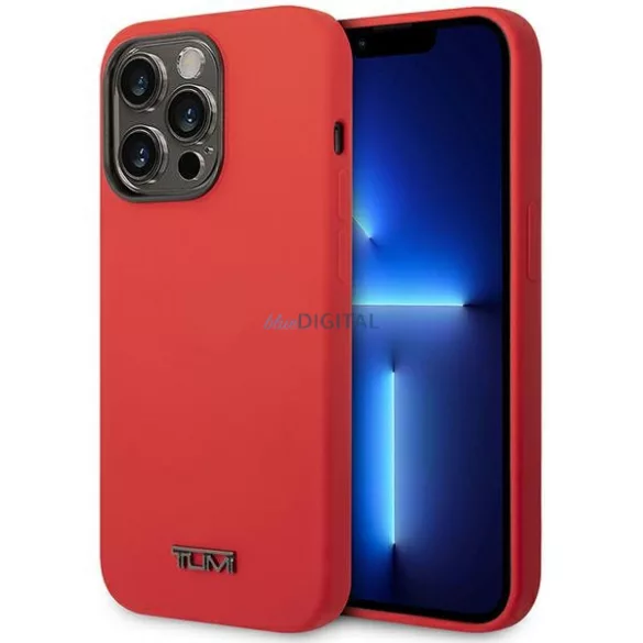 Tumi TUHCP14XSR Liquid Silicone tok iPhone 14 Pro Max - piros