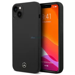   Mercedes MEHCP14MSILBK iPhone 14 Plus 6,7" fekete keménytok Silicone Line