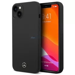   Mercedes MEHMP14MSILBK iPhone 14 Plus 6,7" fekete keménytok Silicone Line Magsafe
