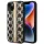 Karl Lagerfeld KLHCP14MPGKLSKW iPhone 14 Plus 6,7" keménytok barna Monogram Stripe